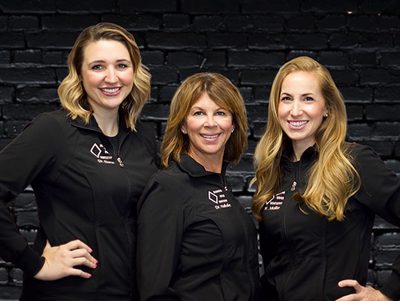 Dr. Elana York, Dr. Nathalie Tungesvik, and Dr. Mollie Lindquist of Diamond Ridge Dentistry